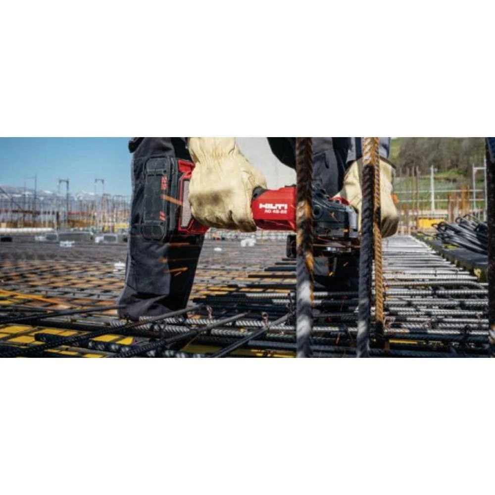 Hilti 22-Volt Nuron Lithium-Ion 4-1/2 in. Cordless Brushless AG 4S ATC/AVR Angle Grinder (Tool-Only) 8 Hilti 22-Volt Nuron Lithium-Ion 4-1/2 in. Cordless Brushless AG 4S ATC/AVR Angle Grinder (Tool-Only) - Image 6