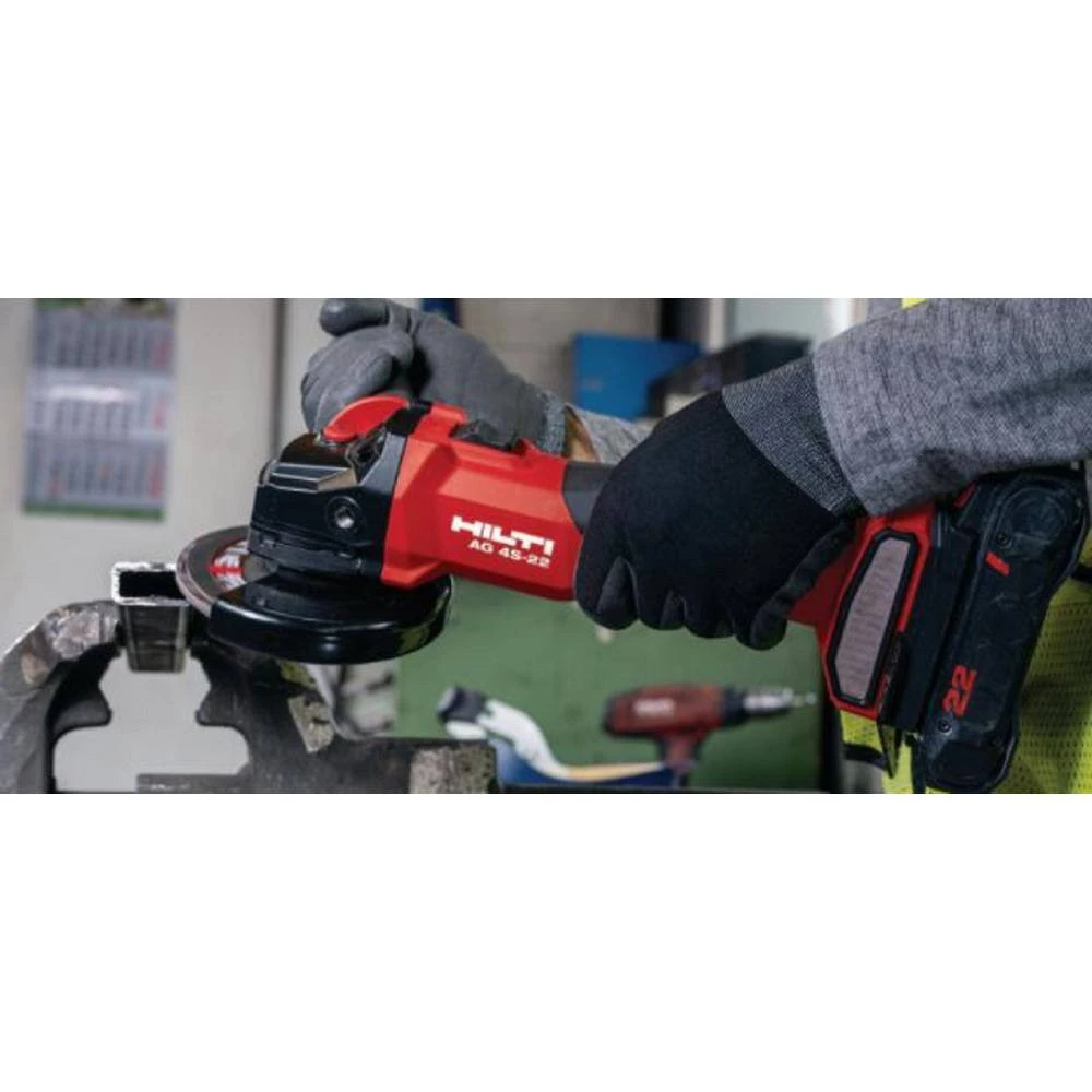 Hilti 22-Volt Nuron Lithium-Ion 4-1/2 in. Cordless Brushless AG 4S ATC/AVR Angle Grinder (Tool-Only) 7 Hilti 22-Volt Nuron Lithium-Ion 4-1/2 in. Cordless Brushless AG 4S ATC/AVR Angle Grinder (Tool-Only) - Image 5