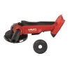 Hilti 22-Volt Cordless, Brushless 5 in. Angle Grinder AG 500 A22 with Kwik Lock -Hilti Sales Store hilti angle grinders 3490213 64 1000