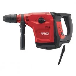 Hilti 120-Volt SDS-MAX TE 70-ATC-AVR Corded Rotary Hammer Drill Kit with Pointed Chisel and TE-YX SDS-MAX Style Drill Bit -Hilti Sales Store hilti demolition breaker hammers 3514171 c3 1000