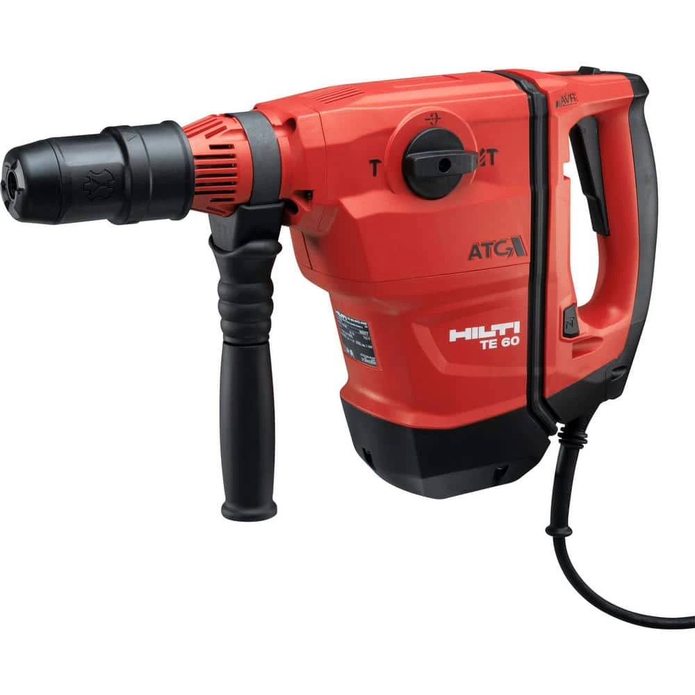 Hilti 120-Volt 13 Amp TE 60 Corded AVR/ATC Rotary Hammer w/Active Torque Control TE-YX 7/8 in. x 13 in. Drill Bit and Cord 5 Hilti 120-Volt 13 Amp TE 60 Corded AVR/ATC Rotary Hammer w/Active Torque Control TE-YX 7/8 in. x 13 in. Drill Bit and Cord - Image 3