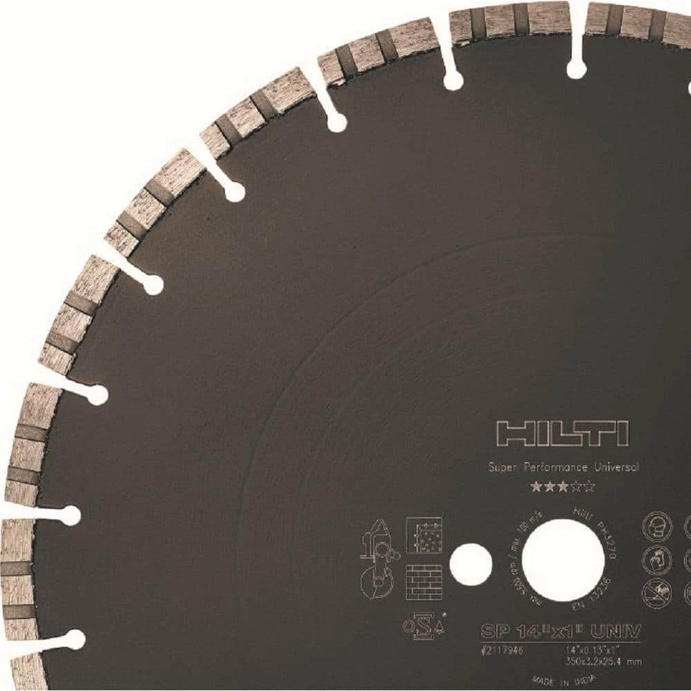 Hilti Cutting Disc SP 14 in. x 1 in. Universal 5 Hilti Cutting Disc SP 14 in. x 1 in. Universal - Image 3