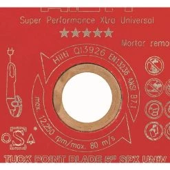Hilti 5 in. Universal Diamond Sandwich Tuck Point Blade Ultimate Performance (6-Pack) -Hilti Sales Store hilti diamond blades 2151934 1f 1000