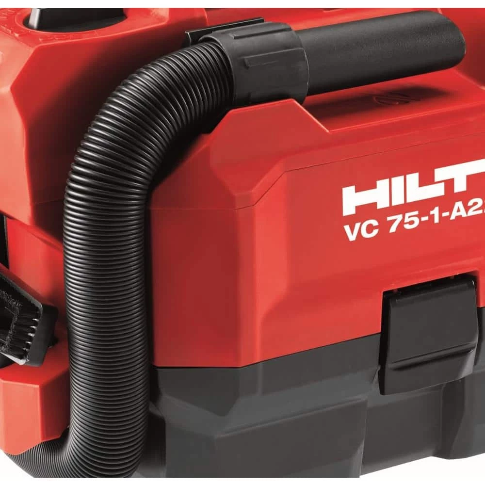 Hilti 22-Volt VC 75-1-A22 3.5 Gal. 75 CFM Lithium-Ion Cordless Vacuum with Dry and HEPA Filter (Battery Not Included) 8 Hilti 22-Volt VC 75-1-A22 3.5 Gal. 75 CFM Lithium-Ion Cordless Vacuum with Dry and HEPA Filter (Battery Not Included) - Image 6