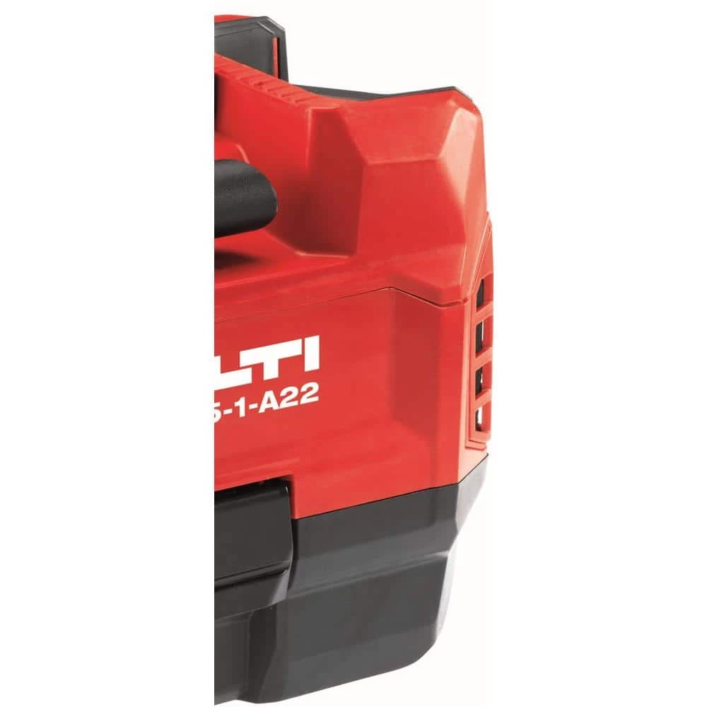 Hilti 22-Volt VC 75-1-A22 3.5 Gal. 75 CFM Lithium-Ion Cordless Vacuum with Dry and HEPA Filter (Battery Not Included) 9 Hilti 22-Volt VC 75-1-A22 3.5 Gal. 75 CFM Lithium-Ion Cordless Vacuum with Dry and HEPA Filter (Battery Not Included) - Image 7