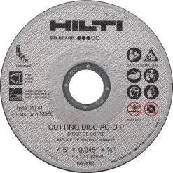 Hilti 6.0 in. x 0.045 in. x 7/8 in. AC-D P Type 1 Flat Standard Thin Abrasive Cutting Disc (25-Pack)