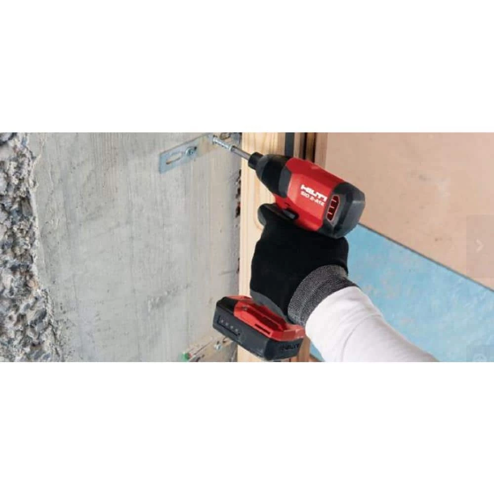 Hilti 12-Volt Lithium-Ion Brushless Cordless 1/4 in. Hex Chuck SID 2-A Impact Driver 7 Hilti 12-Volt Lithium-Ion Brushless Cordless 1/4 in. Hex Chuck SID 2-A Impact Driver - Image 5