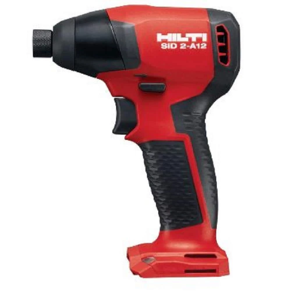 Hilti 12-Volt Lithium-Ion Brushless Cordless 1/4 in. Hex Chuck SID 2-A Impact Driver 3 Hilti 12-Volt Lithium-Ion Brushless Cordless 1/4 in. Hex Chuck SID 2-A Impact Driver