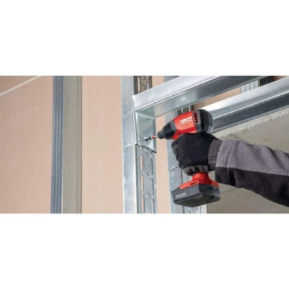 Hilti 12-Volt Lithium-Ion Brushless Cordless 1/4 in. Hex Chuck SID 2-A Impact Driver 4 Hilti 12-Volt Lithium-Ion Brushless Cordless 1/4 in. Hex Chuck SID 2-A Impact Driver - Image 2