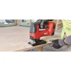 Hilti 22-Volt SJD 6-A Keyless Cordless Variable Speed Orbital Jig Saw Kit with (2) 2.6 Amp Li-Ion Batteries, Charger and Bag -Hilti Sales Store hilti jigsaws 3608328 31 1000