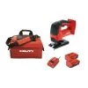 Hilti 22-Volt SJD 6-A Keyless Cordless Variable Speed Orbital Jig Saw Kit with (2) 2.6 Amp Li-Ion Batteries, Charger and Bag 1 Hilti 22-Volt SJD 6-A Keyless Cordless Variable Speed Orbital Jig Saw Kit with (2) 2.6 Amp Li-Ion Batteries, Charger and Bag -Hilti Sales Store hilti jigsaws 3608328 64 1000