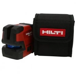 Hilti 33 ft. PM 2-L Red Line Laser with (2) AA Batteries -Hilti Sales Store hilti laser level 2047044 1d 1000