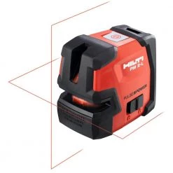 Hilti 33 ft. PM 2-L Red Line Laser with (2) AA Batteries -Hilti Sales Store hilti laser level 2047044 1f 1000