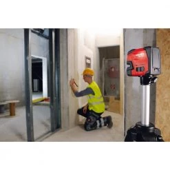 Hilti 33 ft. PM 2-L Red Line Laser with (2) AA Batteries -Hilti Sales Store hilti laser level 2047044 31 1000