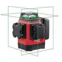 Hilti 33 ft. PM 30-MG Multi-Green Line Laser Level with Magnetic Bracket and Hard Case (Batteries not included)