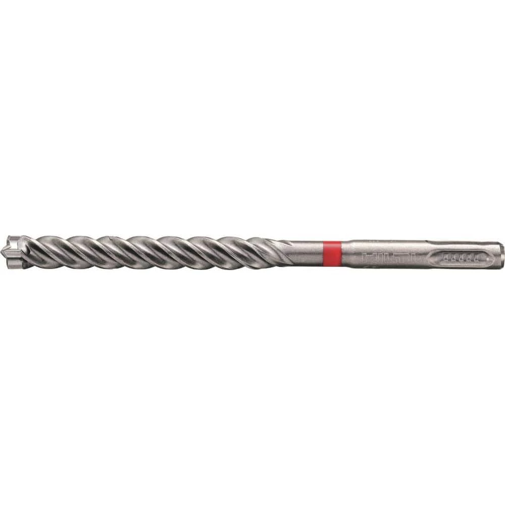 Hilti 1/4 in. x 8 in. TE-CX SDS Plus Carbide Masonry Hammer Drill Bit 3 Hilti 1/4 in. x 8 in. TE-CX SDS Plus Carbide Masonry Hammer Drill Bit