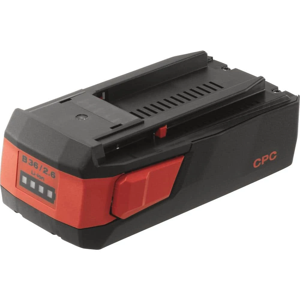 Hilti 36-Volt 2.6 Ah Compact Lithium-Ion Battery Pack 3 Hilti 36-Volt 2.6 Ah Compact Lithium-Ion Battery Pack