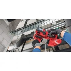 Hilti 22-Volt SB 4 Lithium-Ion Cordless Band Saw with Two 4.0 Ah Batteries, Charger, Rafter Holder, 10/14 TPI Blade and Bag -Hilti Sales Store hilti portable band saws 3559785 66 1000