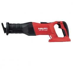 Hilti 36-Volt SR 30A Lithium-Ion Cordless Reciprocating Saw Kit with Two 36/5.2 Ah Batteries, Charger and Bag -Hilti Sales Store hilti reciprocating saws 3487011 c3 1000