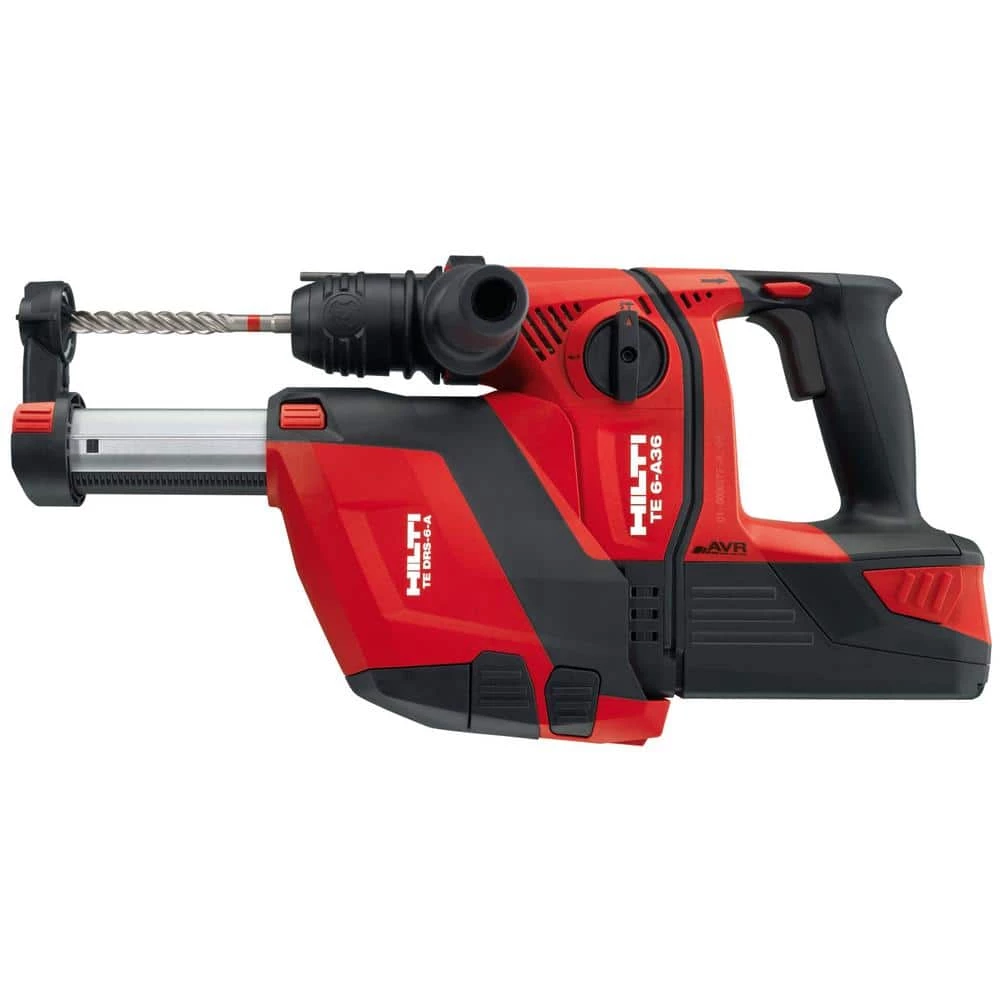 Hilti 36-Volt B36/2.6 Lithium-Ion 1/2 in. SDS Plus Cordless Rotary Hammer TE 6-A36 Compact with DRS Kit 10 Hilti 36-Volt B36/2.6 Lithium-Ion 1/2 in. SDS Plus Cordless Rotary Hammer TE 6-A36 Compact with DRS Kit - Image 8