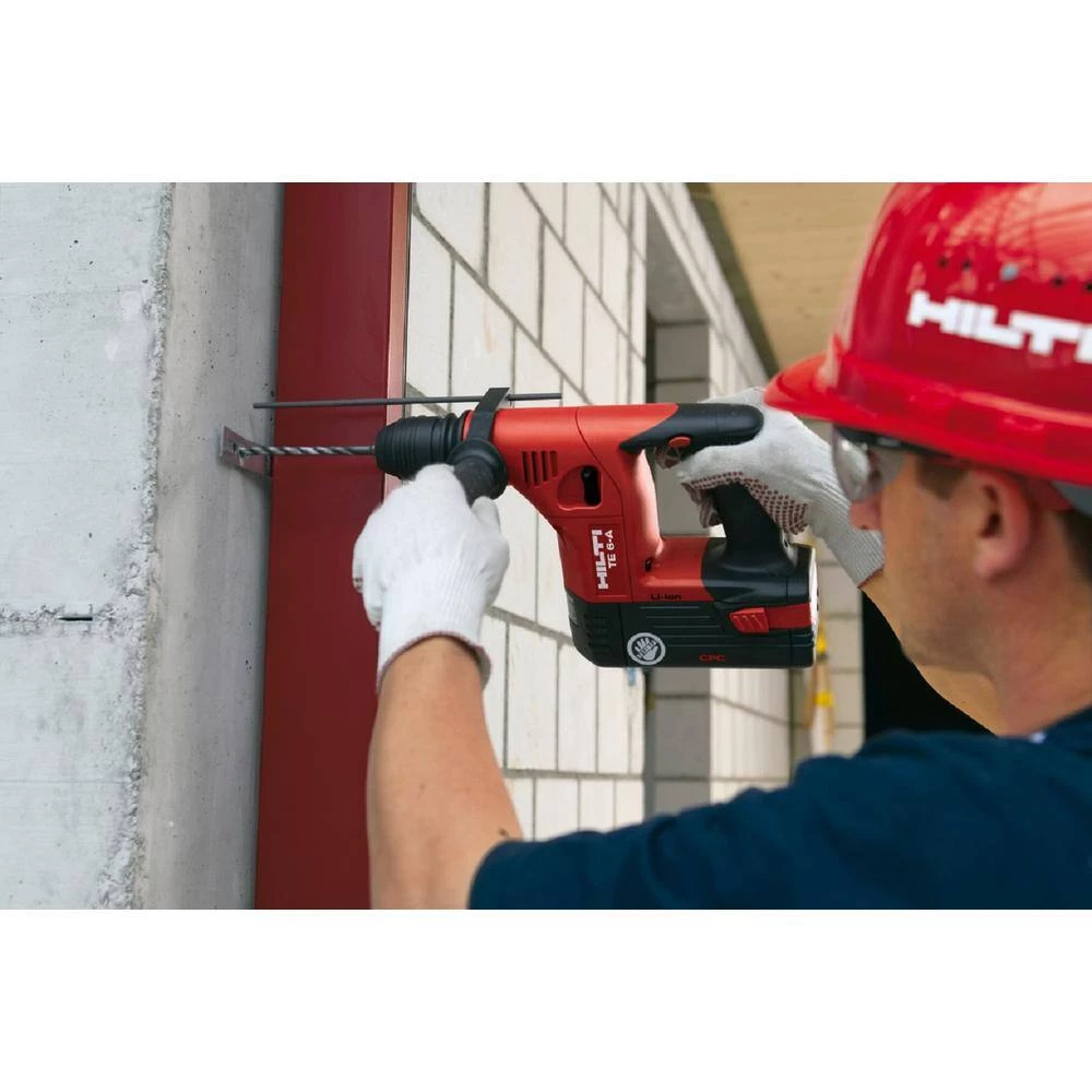 Hilti 36-Volt B36/2.6 Lithium-Ion 1/2 in. SDS Plus Cordless Rotary Hammer TE 6-A36 Compact with DRS Kit 14 Hilti 36-Volt B36/2.6 Lithium-Ion 1/2 in. SDS Plus Cordless Rotary Hammer TE 6-A36 Compact with DRS Kit - Image 12