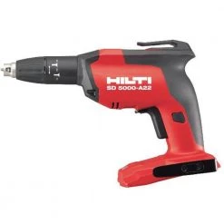 Hilti 22-Volt Cordless Brushless SD 5000 Drywall Screwdriver Kit with Charger, (2) 2.6 Ah Batteries, Bit, Screw Magazine & Bag 18 Hilti 22-Volt Cordless Brushless SD 5000 Drywall Screwdriver Kit with Charger, (2) 2.6 Ah Batteries, Bit, Screw Magazine & Bag -Hilti Sales Store hilti screw guns 3661500 4f 1000
