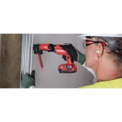 Hilti 22-Volt Cordless Brushless SD 5000 Drywall Screwdriver Kit with Charger, (2) 2.6 Ah Batteries Pack, Bit, and Bag -Hilti Sales Store hilti screw guns 3661502 31 1000