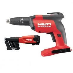 Hilti 22-Volt 1/4 in. Cordless Brushless SD 5000 Drywall Screwdriver with Screw Magazine