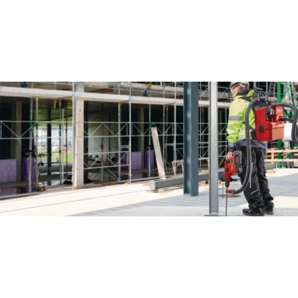 Hilti 22-Volt NURON Li-Ion VC 140 CFM 2 Gal Cordless 2.47 PSI Dust Vacuum w/Hose, Filter and Fleece Bag (Battery Not Included) 9 Hilti 22-Volt NURON Li-Ion VC 140 CFM 2 Gal Cordless 2.47 PSI Dust Vacuum w/Hose, Filter and Fleece Bag (Battery Not Included) - Image 7