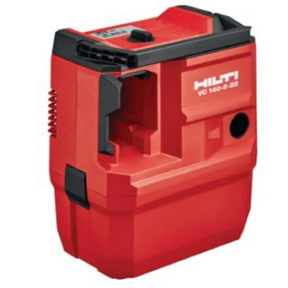 Hilti 22-Volt NURON Li-Ion VC 140 CFM 2 Gal Cordless 2.47 PSI Dust Vacuum w/Hose, Filter and Fleece Bag (Battery Not Included) 3 Hilti 22-Volt NURON Li-Ion VC 140 CFM 2 Gal Cordless 2.47 PSI Dust Vacuum w/Hose, Filter and Fleece Bag (Battery Not Included)