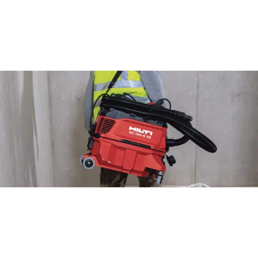 Hilti 120-Volt 150 CFM 6-XE 4 Gal. Compact Wet/Dry Construction Vacuum with Strap and Adapter 4 Hilti 120-Volt 150 CFM 6-XE 4 Gal. Compact Wet/Dry Construction Vacuum with Strap and Adapter - Image 2